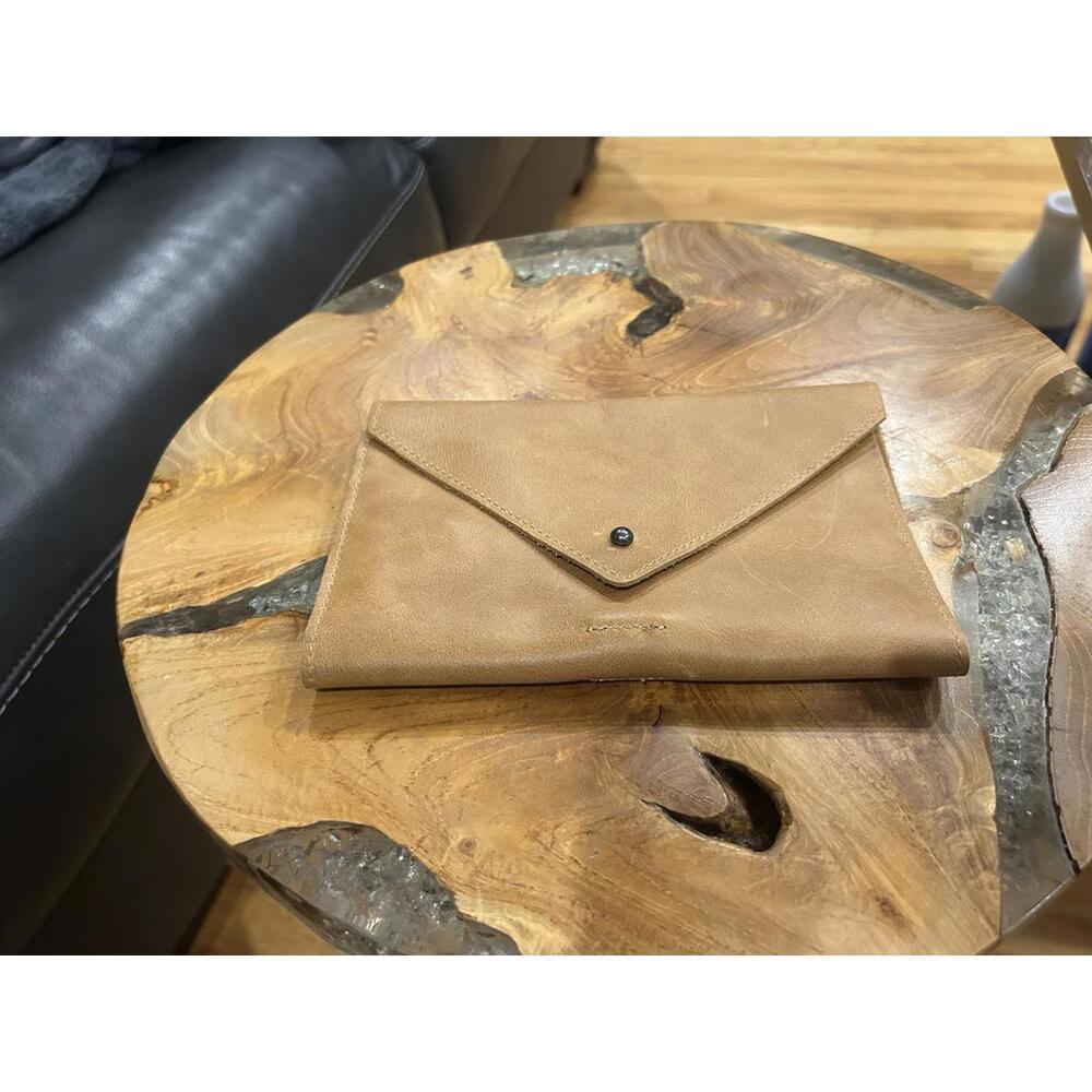 Hearth & Hand Magnolia Envelope Style Leather Wallet
